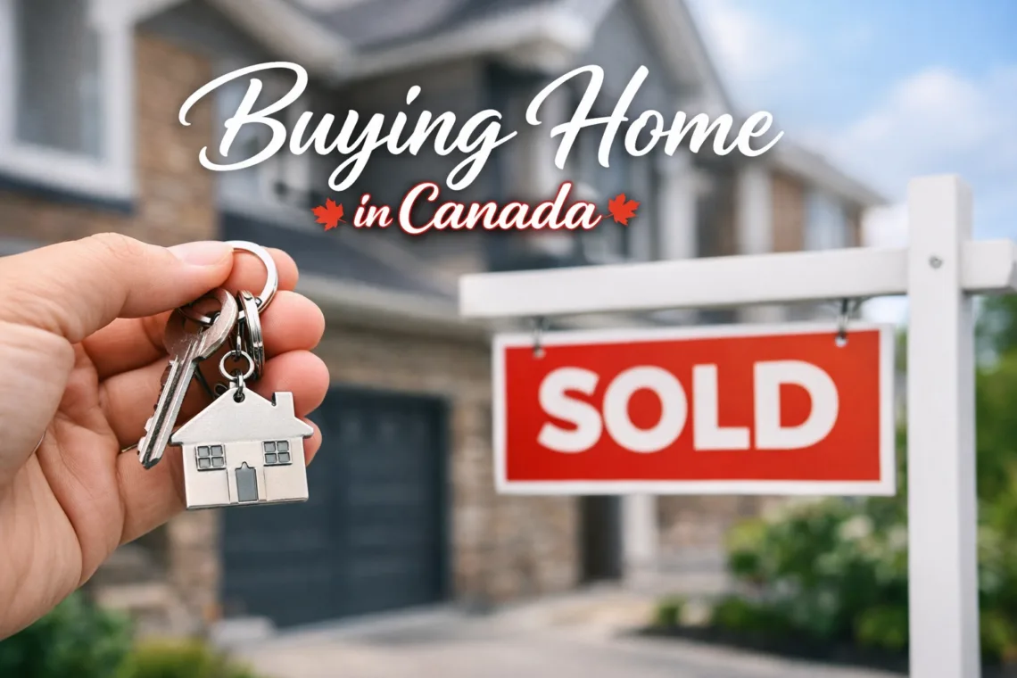 how to buy a home in canada​